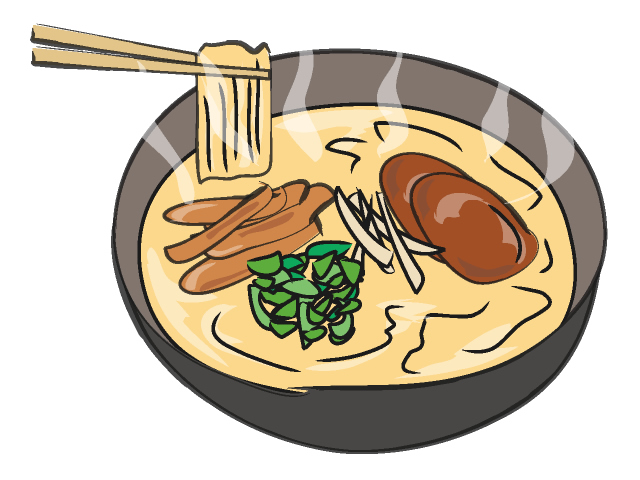 ラーメン - フード/食べ物/美味しい/おやつ/イラスト/写真/フリー素材/クリップアート