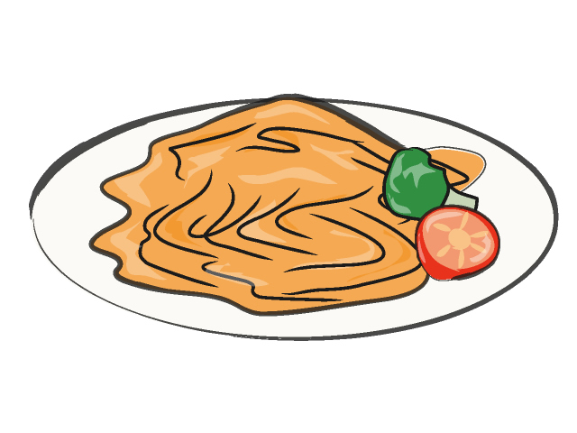 ナポリタン - フード/食べ物/美味しい/おやつ/イラスト/写真/フリー素材/クリップアート