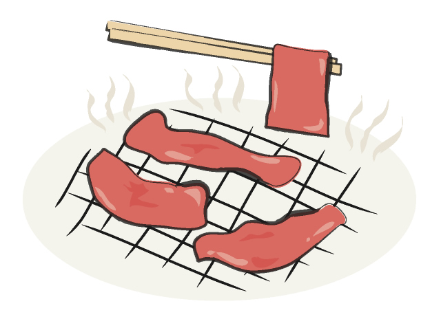 焼き肉 - フード/食べ物/美味しい/おやつ/イラスト/写真/フリー素材/クリップアート