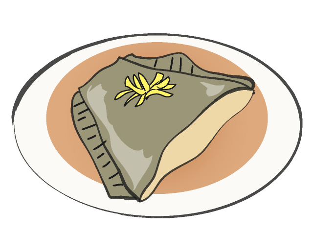 カレイの煮付け - フード/食べ物/美味しい/おやつ/イラスト/写真/フリー素材/クリップアート