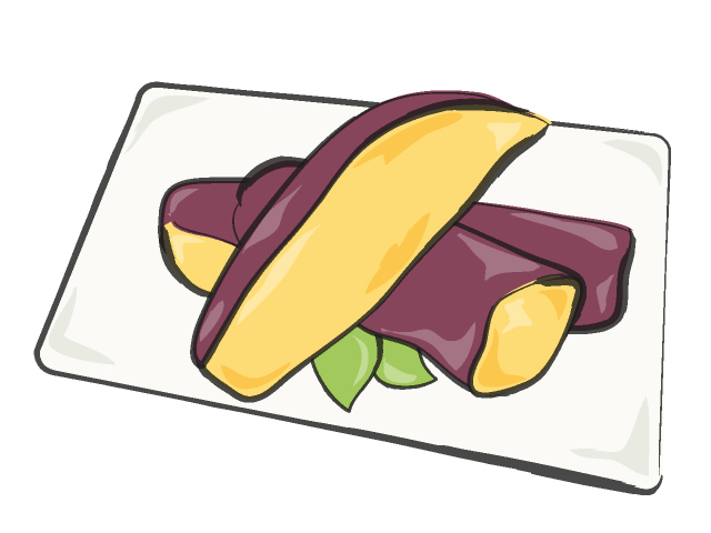 茄子/ナス - フード/食べ物/美味しい/おやつ/イラスト/写真/フリー素材/クリップアート