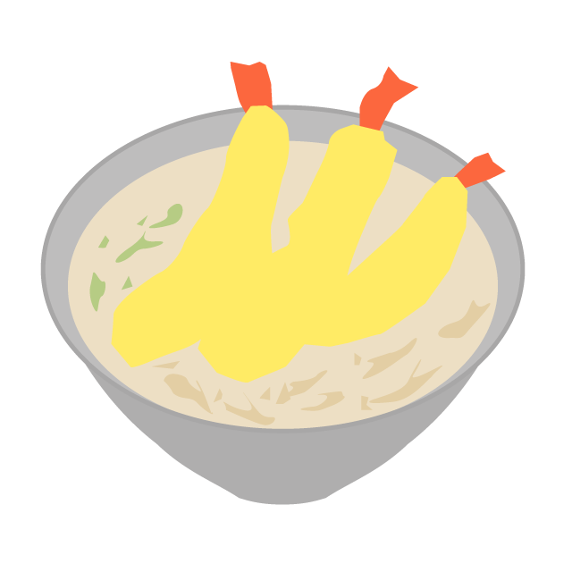 天丼 - 挿絵 / クリップアート / 無料 / 家電 / 乗り物 / 動物 / 家具 / イラスト / ダウンロード