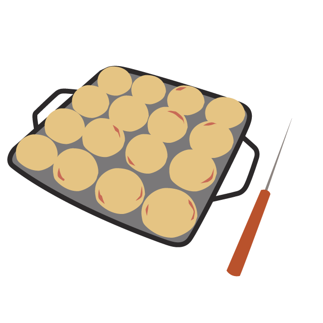 たこ焼き - 挿絵 / クリップアート / 無料 / 家電 / 乗り物 / 動物 / 家具 / イラスト / ダウンロード