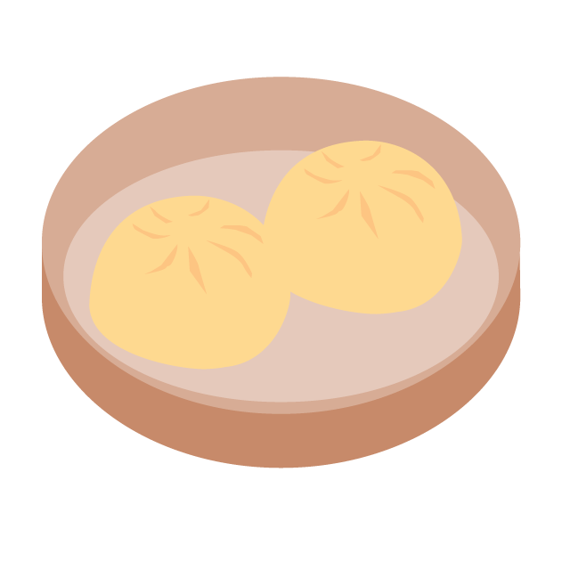 豚まん｜肉まん - 挿絵 / クリップアート / 無料 / 家電 / 乗り物 / 動物 / 家具 / イラスト / ダウンロード