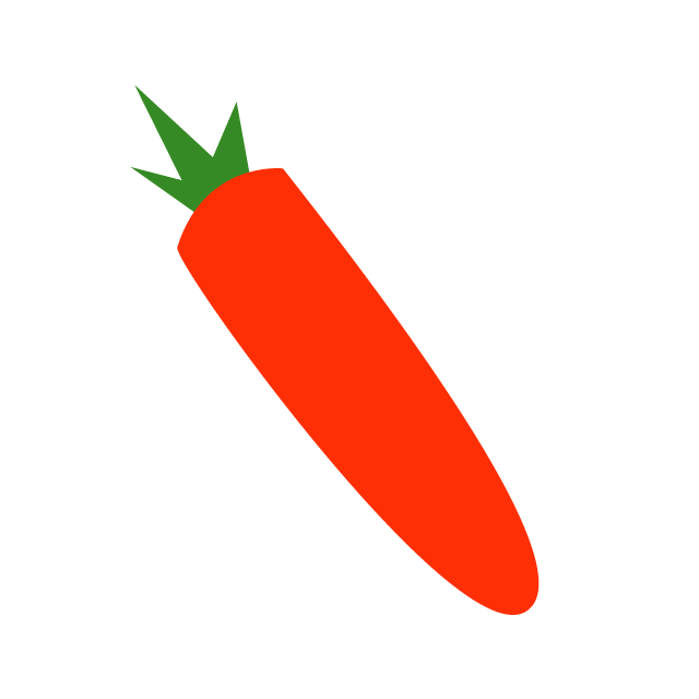 ニンジン｜人参 - 挿絵 / クリップアート / 無料 / 家電 / 乗り物 / 動物 / 家具 / イラスト / ダウンロード