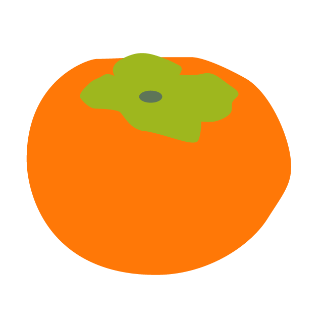 柿 - 挿絵 / クリップアート / 無料 / 家電 / 乗り物 / 動物 / 家具 / イラスト / ダウンロード