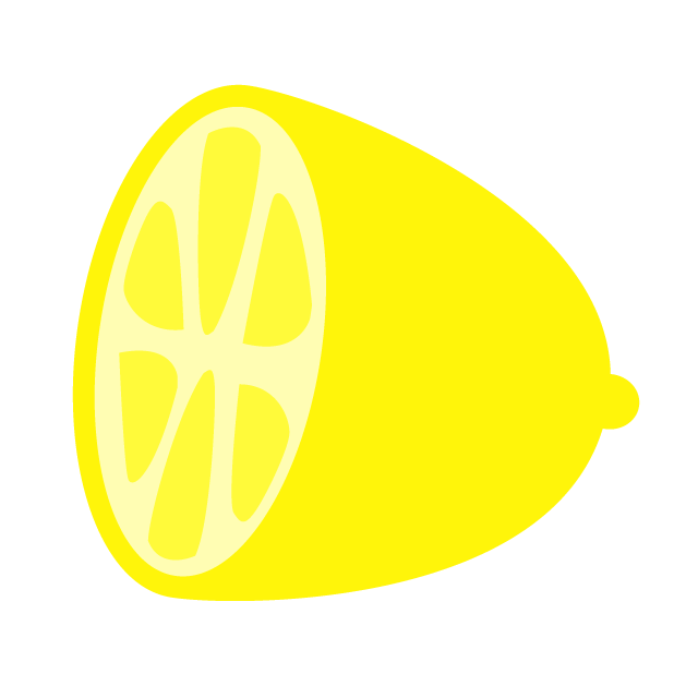 レモン - 挿絵 / クリップアート / 無料 / 家電 / 乗り物 / 動物 / 家具 / イラスト / ダウンロード