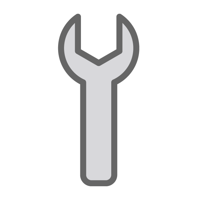 工具/整備 - イラスト/フリー素材/アイコン/クリップアート/絵/シンプル