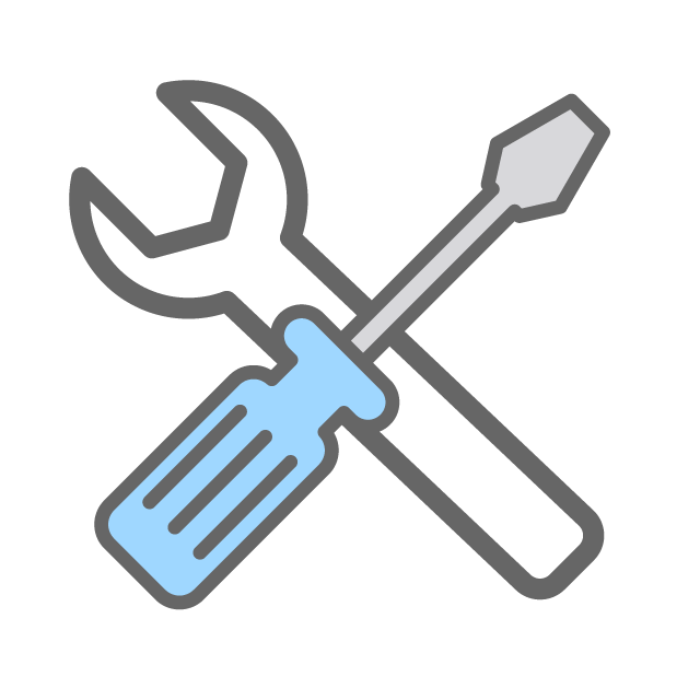 工事/大工道具 - イラスト/フリー素材/アイコン/クリップアート/絵/シンプル