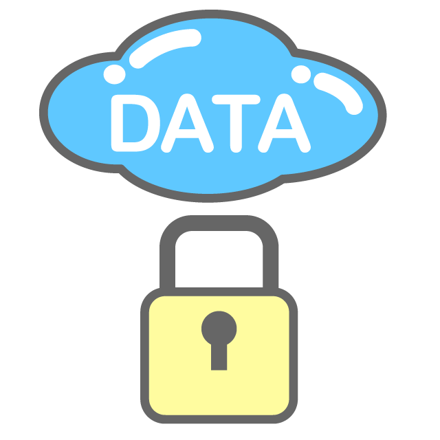 千錠/セキュリティ/守る - イラスト/フリー素材/アイコン/クリップアート/絵/シンプル