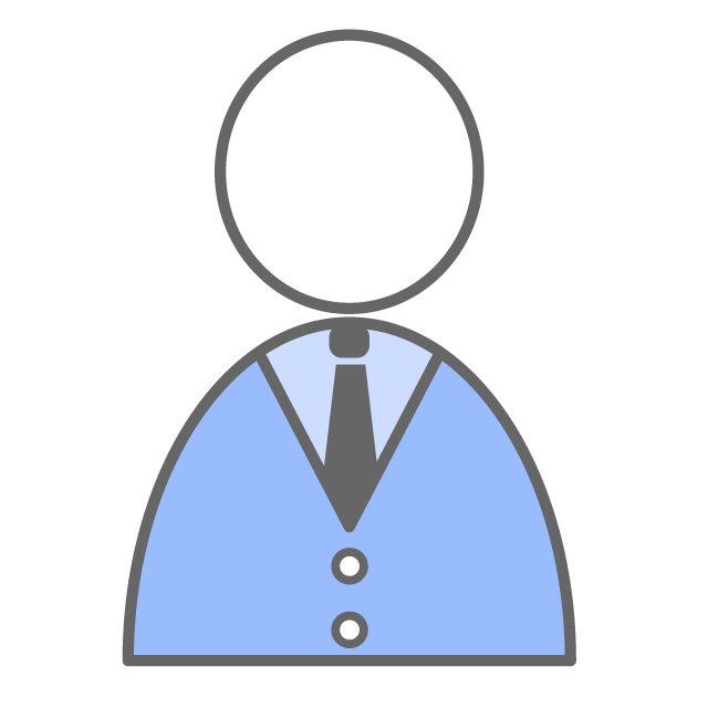 人間/ヒューマン/ビジネスマン - イラスト/フリー素材/アイコン/クリップアート/絵/シンプル