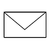 Email ｜ Mobile-Icon ｜ Illustration ｜ Free material ｜ Transparent background