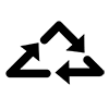 Recycle ｜ Rotation ｜ Arrow ｜ Icon ｜ Illustration ｜ Free Material ｜ Transparent Background