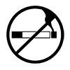 Tobacco ｜ Prohibition ｜ Mark-Icon ｜ Illustration ｜ Free material ｜ Transparent background