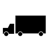 Truck ｜ Delivery --Icon ｜ Illustration ｜ Free material ｜ Transparent background