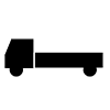 Truck ｜ Transportation ｜ Move-Icon ｜ Illustration ｜ Free Material ｜ Transparent Background
