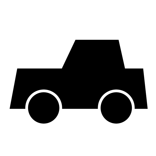 軽自動車｜車 - クリップアート / イラスト / 無料 / アイコン / シンボル / シルエット/マーク / 背景透明