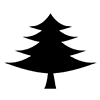 Forest --Icon ｜ Illustration ｜ Free material ｜ Transparent background