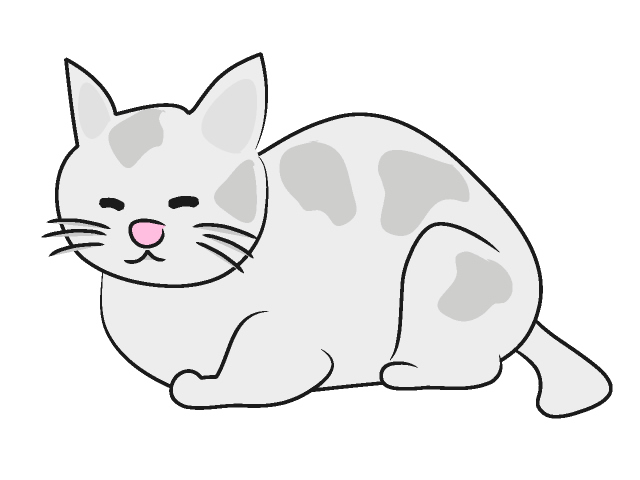 猫｜ネコ - 動物 / クリップアート / 無料 / アニマル / イラスト / アイコン / かわいい / 絵
