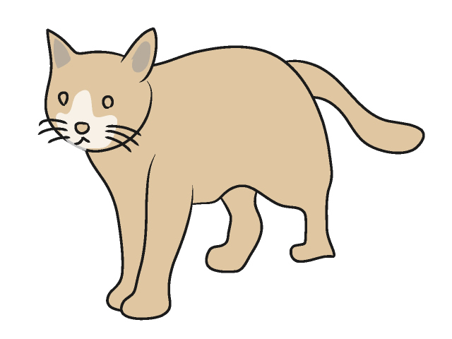 猫｜ネコ - 動物 / クリップアート / 無料 / アニマル / イラスト / アイコン / かわいい / 絵