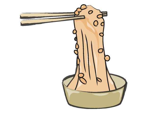 納豆/なっとう - フード/食べ物/美味しい/おやつ/イラスト/写真/フリー素材/クリップアート
