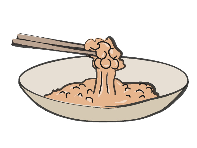 納豆/なっとう - フード/食べ物/美味しい/おやつ/イラスト/写真/フリー素材/クリップアート