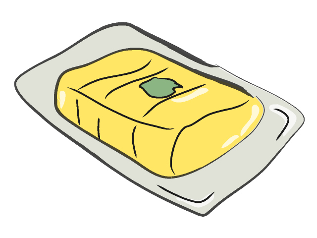 卵焼き - フード/食べ物/美味しい/おやつ/イラスト/写真/フリー素材/クリップアート