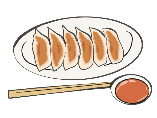 餃子/ギョウザ - フード/食べ物/美味しい/おやつ/イラスト/写真/フリー素材/クリップアート