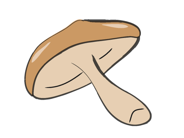 椎茸/しいたけ - フード/食べ物/美味しい/おやつ/イラスト/写真/フリー素材/クリップアート