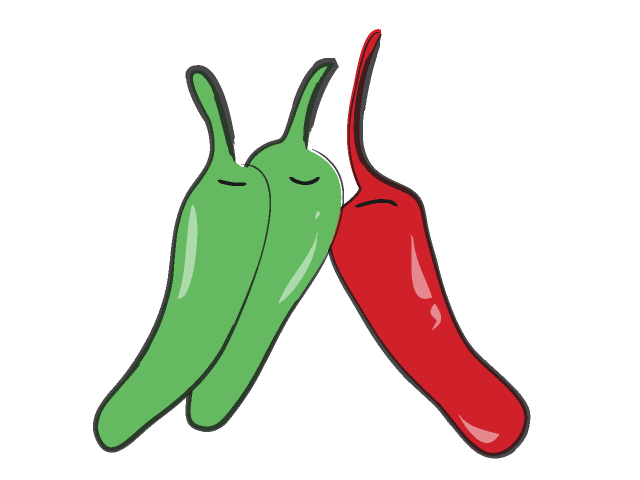 唐辛子/とうがらし/シシトウ - フード/食べ物/美味しい/おやつ/イラスト/写真/フリー素材/クリップアート
