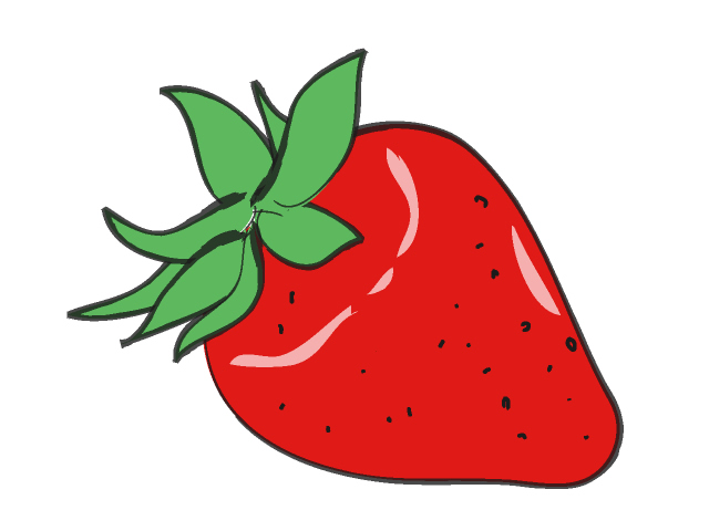 イチゴ/苺 - フード/食べ物/美味しい/おやつ/イラスト/写真/フリー素材/クリップアート