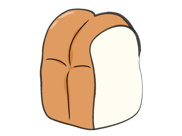 食パン/しょくぱん - フード/食べ物/美味しい/おやつ/イラスト/写真/フリー素材/クリップアート