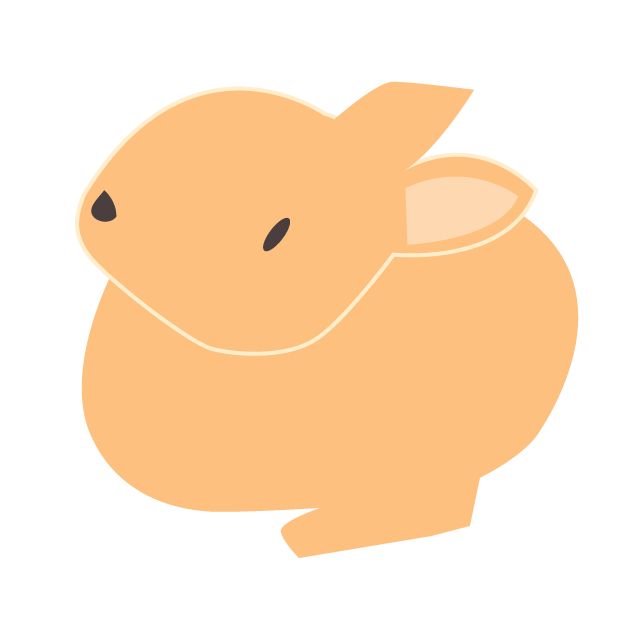 ウサギ｜兎 - 挿絵 / クリップアート / 無料 / 家電 / 乗り物 / 動物 / 家具 / イラスト / ダウンロード