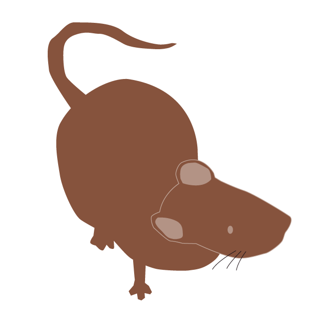 鼠｜ネズミ - 挿絵 / クリップアート / 無料 / 家電 / 乗り物 / 動物 / 家具 / イラスト / ダウンロード