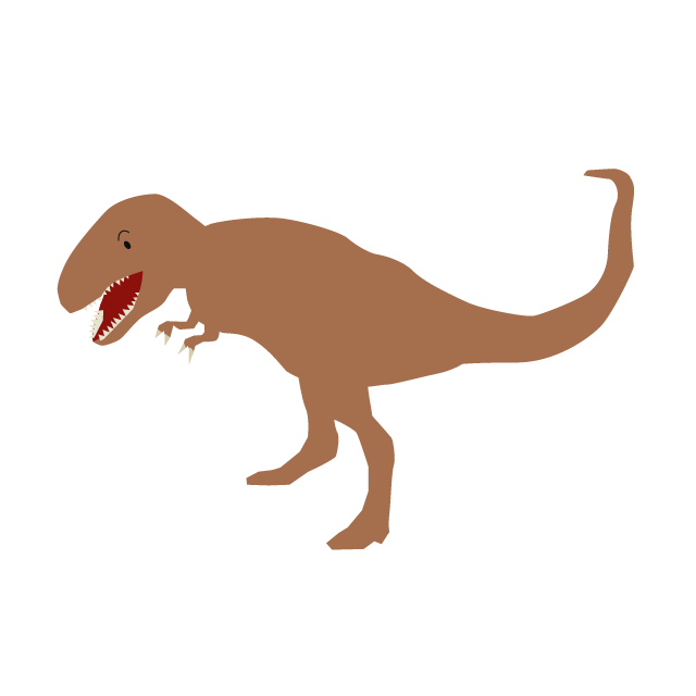 ティラノサウルス - 挿絵 / クリップアート / 無料 / 家電 / 乗り物 / 動物 / 家具 / イラスト / ダウンロード
