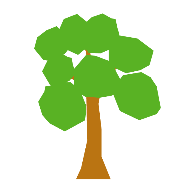 木 - 挿絵 / クリップアート / 無料 / 家電 / 乗り物 / 動物 / 家具 / イラスト / ダウンロード