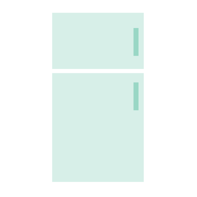 冷蔵庫 - 挿絵 / クリップアート / 無料 / 家電 / 乗り物 / 動物 / 家具 / イラスト / ダウンロード