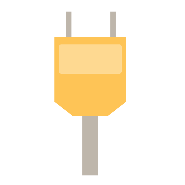 コンセント - 挿絵 / クリップアート / 無料 / 家電 / 乗り物 / 動物 / 家具 / イラスト / ダウンロード