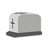 トースター - クリップアート｜イラスト｜フリー素材