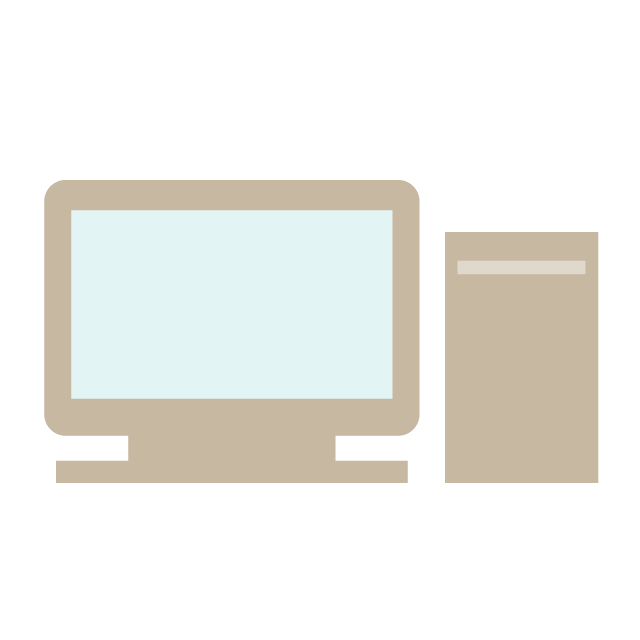 パソコン - 挿絵 / クリップアート / 無料 / 家電 / 乗り物 / 動物 / 家具 / イラスト / ダウンロード