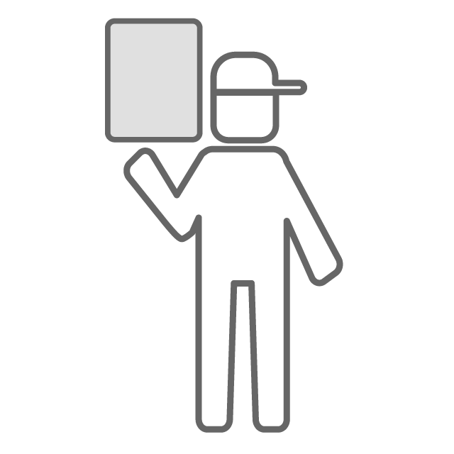 引越/アルバイト - イラスト/フリー素材/アイコン/クリップアート/絵/シンプル