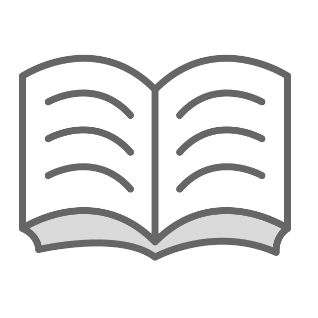 本をひらくイメージ - イラスト/フリー素材/アイコン/クリップアート/絵/シンプル