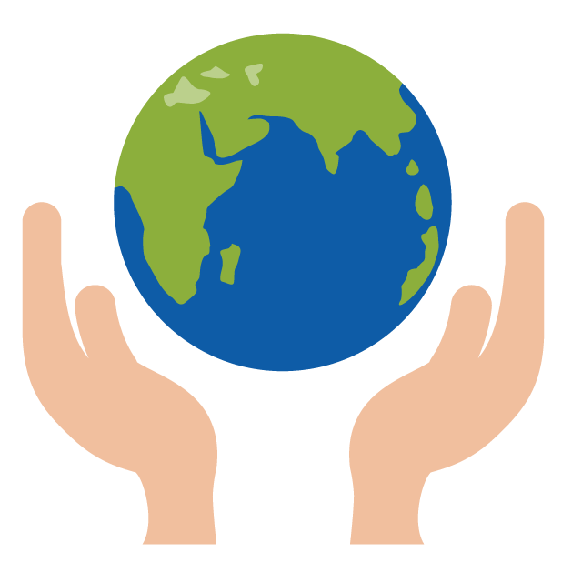 自然環境を守るイメージ - イラスト/フリー素材/アイコン/クリップアート/絵/シンプル