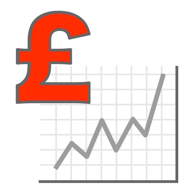 為替チャート - イラスト/フリー素材/アイコン/クリップアート/絵/シンプル