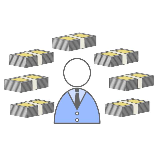 大金 - イラスト/フリー素材/アイコン/クリップアート/絵/シンプル