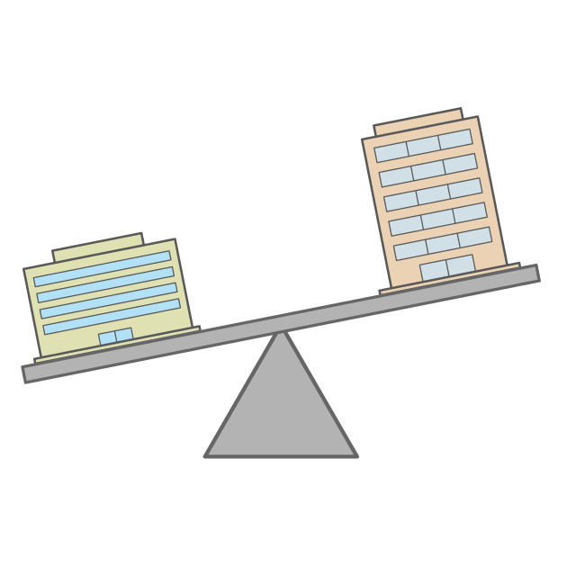 会社に勢いがつく - イラスト/フリー素材/アイコン/クリップアート/絵/シンプル