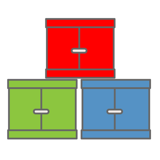 荷物 / 船 - イラスト/フリー素材/アイコン/クリップアート/絵/シンプル