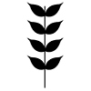 Plants ｜ Branches ｜ Icons ｜ Illustrations ｜ Free materials ｜ Transparent background