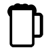 Draft beer --Icon ｜ Illustration ｜ Free material ｜ Transparent background