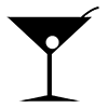 Cocktail ｜ Bar ｜ Sake ――Icon ｜ Illustration ｜ Free Material ｜ Transparent Background